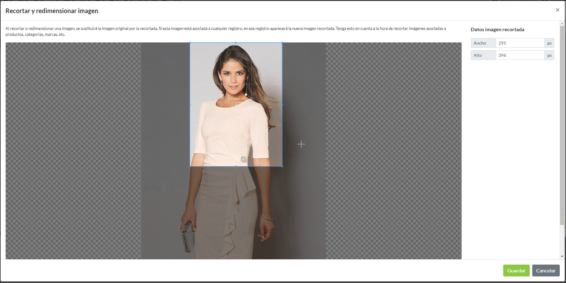 Recorte de imágenes
